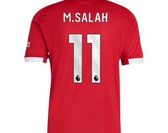 Camiseta local del Liverpool 2025/26, roja, Salah #11