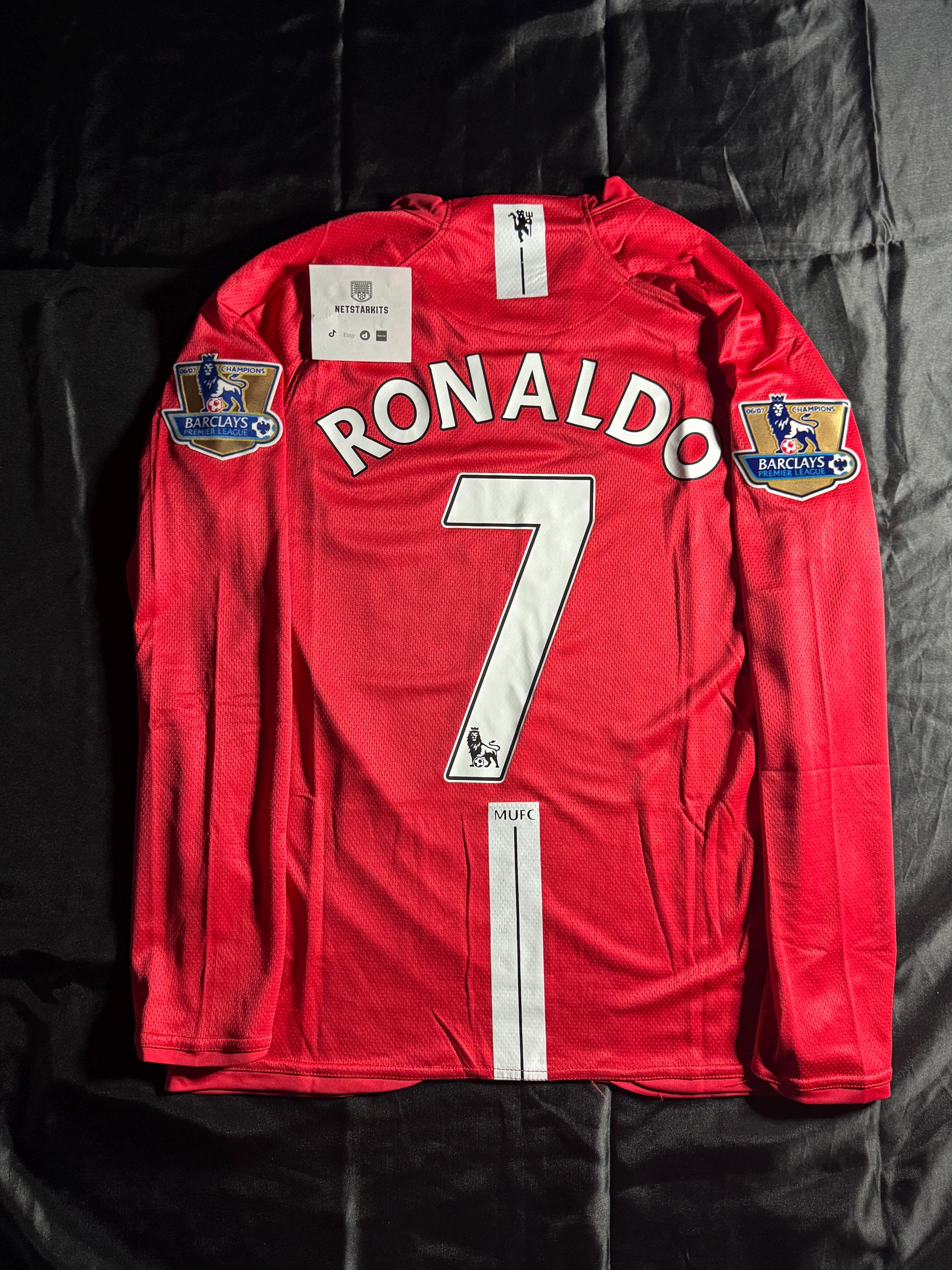 マンチェスター・ユナイテッド 08-09ロナウド 7 長袖シャツ L