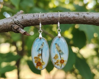 Bird earrings