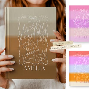 God Says You are Bible Verse Journal for Women Religious Gift for Christian Girls Positive Affirmations Notebook for Teens Personalized Gift