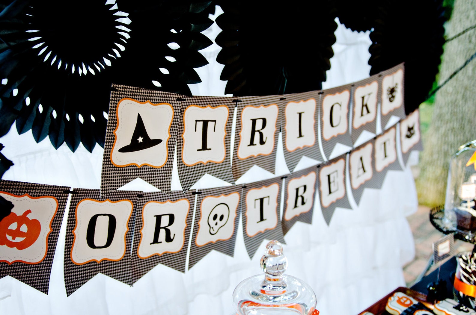 Halloween Printable Banners Eerie &amp; Cheery - Etsy