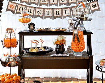 Halloween Printable Party Collection - Eerie & Cheery