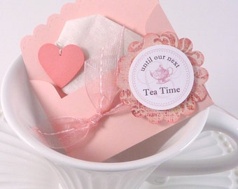 Tea Party Gift Tag & Cupcake Toppers - Until Our Next Tea Time