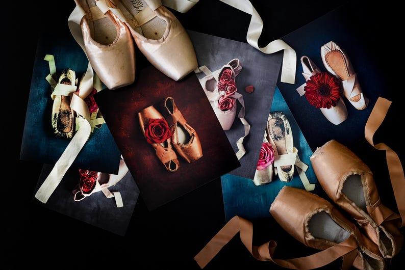 Elegant Ballet Art Photo Print dance in Blue. Wall Decor. Home, Dance