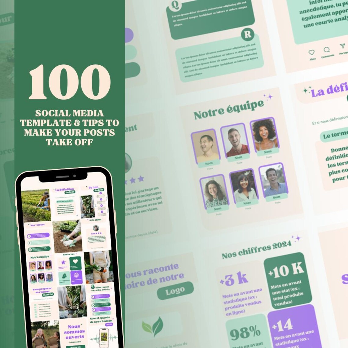 100 Customizable Canva Templates for Landscaping & Green Businesses