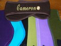 Personalized Adjustable SOFTBALL Kids Adults Winter Polar Fleece Headband Ear Warmer - 10 Fun Colors