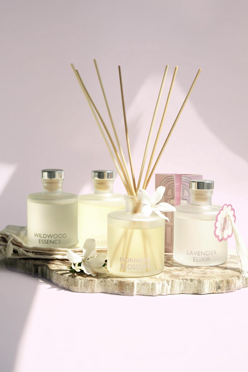 5 Oz Highly Concentrated Reed Diffuser - Natural Home Fragrance - Non ...