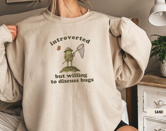 Bug Lover Shirt, Funny Bug Lover Gift, Entomology Lover Shirt, Insect Lover Shirt, Introvert Gift,