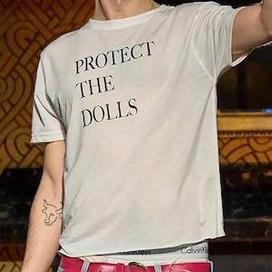 Protect the Dolls Shirt - Trans Pride Shirt - Slogan Tee - Equality