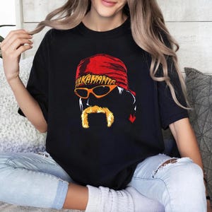 Hulkamania Tribute Shirt, RIP Hulk Hogan T-shirt, Hulkamania Lives Forever Tee, Wrestling Fans, Hulk Hogan Legend Memorial Tee