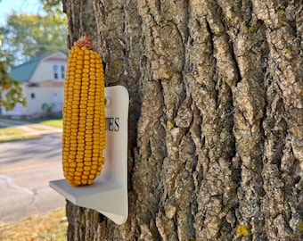 Personalized squirrel feeder