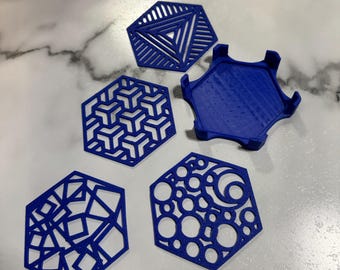 Geometric Drink Coasters