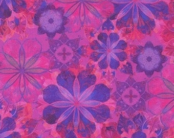 Venice Amethyst - Christiane Marques for Robert Kaufman - Sold by the 1/2 Yard - Shipped as Continuous Yardage