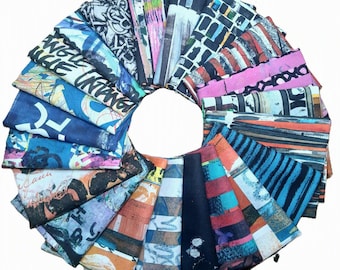e bond Fat Quarter Bundle - 21 Fabrics - by eBond for Free Spirit Fabrics