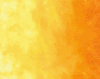 Sunburst - Sky Ombre by Jennifer Sampou - Robert Kaufman - Sold by the 1/2 Yard + Shipped as Continuous Yardage