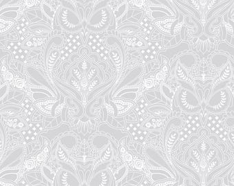 Tula's True Colors - Ghost Owl - Whisper  - by Tula Pink for Free Spirit Fabrics - Sold by the Yard - Shipped as Continuous Yardage