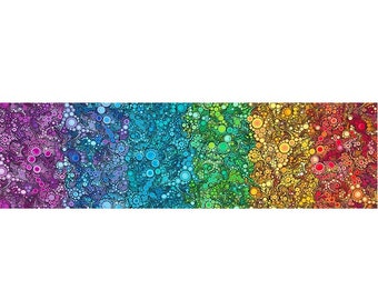 Bright Effervescence by Robert Kaufman - Sold by the half yard - Shipped as continuous yardage