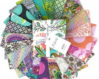 Roar! 21 Fabric bundle - by Tula Pink for Free Spirit Fabrics  -Two Options - Fat Quarter Bundles or Half Yard Bundles