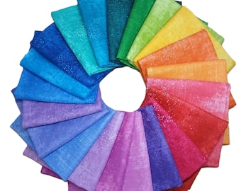 Glaze II Fabric Bundle - 21 Pieces - by Libs Elliott for Andover Fabrics  - Two Options - Fat Quarter Bundles or Half Yard Bundles