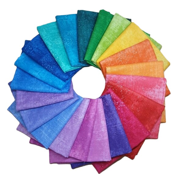 Glaze II Fabric Bundle - 21 Pieces - by Libs Elliott for Andover Fabrics  - Two Options - Fat Quarter Bundles or Half Yard Bundles
