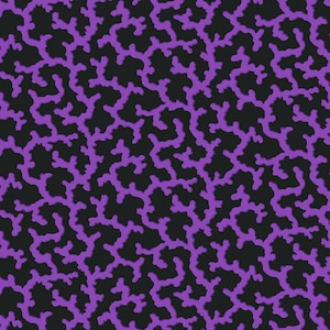Coral - Purple - by Philip Jacobs for the Kaffe Fassett Collective  - Sold by the yard - Shipped as Continuous Yardage