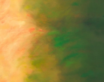 Desert Green Sky Ombre by Jennifer Sampou - Robert Kaufman - Sold by the Yard - Shipped as Continuous Yardage
