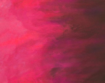 Pomegranate Sky Ombre by Jennifer Sampou - Robert Kaufman - Sold by the Yard + Shipped as Continuous Yardage