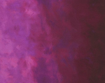 Cerise Sky Ombre by Jennifer Sampou - Robert Kaufman - Sold by the 1/2 Yard + Shipped as Continuous Yardage