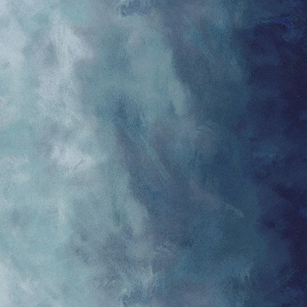 Nightfall - Sky Ombre by Jennifer Sampou - Robert Kaufman - Sold by the 1/2 Yard + Shipped as Continuous Yardage