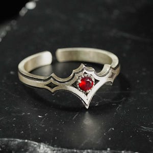 EXCLUSIVE Cazador&#39;s Ring from Baldur&#39;s Gate 3, Szarr Family Custom 950 Silver Ring, Handmade RPG Jewelry, Perfect Gift for DnD and BG3 Fans