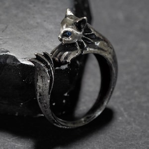 LIMITED Silvercat Ring Dark Souls 3, Ring Collection, 950 Silver Rings,Include Calamity Ring & Ring of Favor for Fantasy and Dark Souls Fans