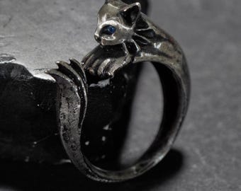 LIMITED Silvercat Ring Dark Souls 3, Ring Collection, 950 Silver Rings,Include Calamity Ring & Ring of Favor for Fantasy and Dark Souls Fans