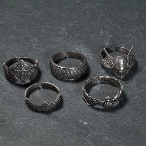 Anillo Elden Premium Nightreign: collar con emblema de héroe hecho a mano en plata 950. Joya talismán de fantasía, regalo para fans de Elden.