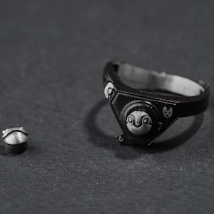 Gekko Valorant Custom Ring for Fans, Gekko Ring Valorant Jewelry, Unique Gekko Character Design, Gift for Cosplayers, Valorant Game