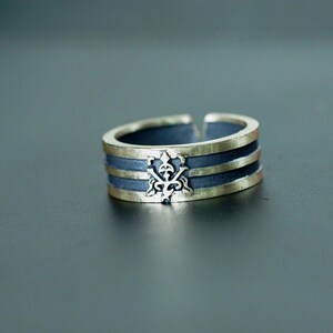 EXCLUSIVE Fanmade Silver 950 Joshua Rosfield Ring -Final Fantasy XVI Jewelry,Fanmade FF7R Ring for Final Fantasy Fans and Collectors