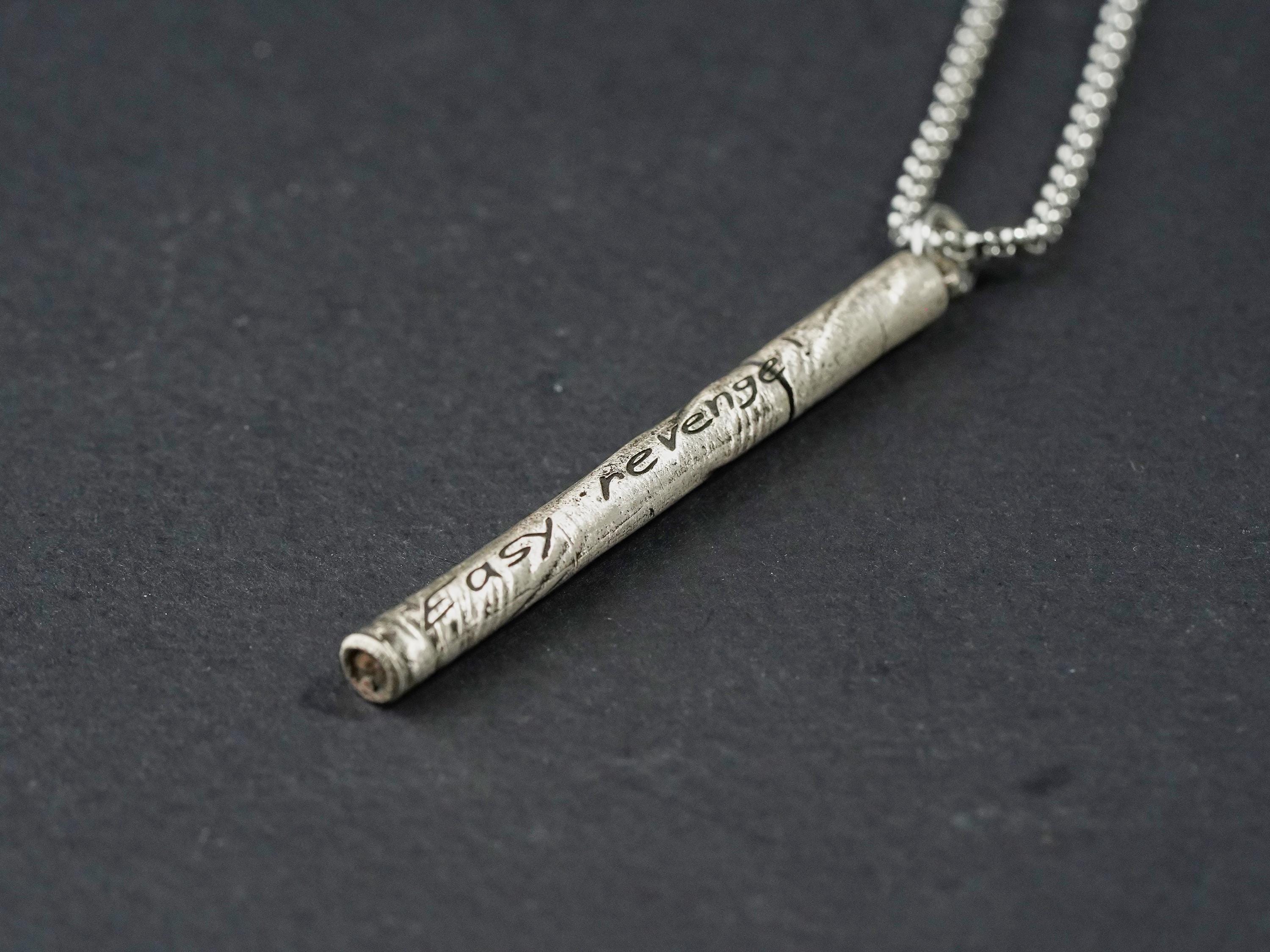 Chainsaw Man Pendant – Head Handcrafted in Sterling Silver