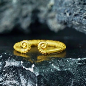 EXCLUSIVE Fanmade Sun Wukong Signet Ring, Handmade Black Myth Wukong Gold Plated 14k Jewelry, Unique Custom Ring for Monkey King Enthusiasts