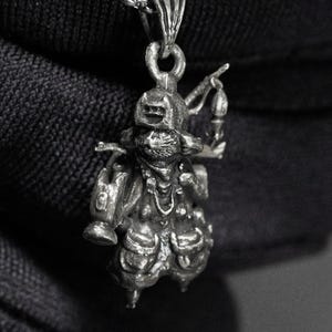 Palico from Monster Hunter Necklace, Handmade 950 Silver, Monster Hunter Jewelry, Perfect Gift for Monster Hunter Wilds Fans,Gamer Gift Idea