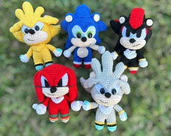 Crochet Sonic the Hedgehog Stuff