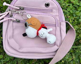 Crochet Cute Snoopyy Hanging