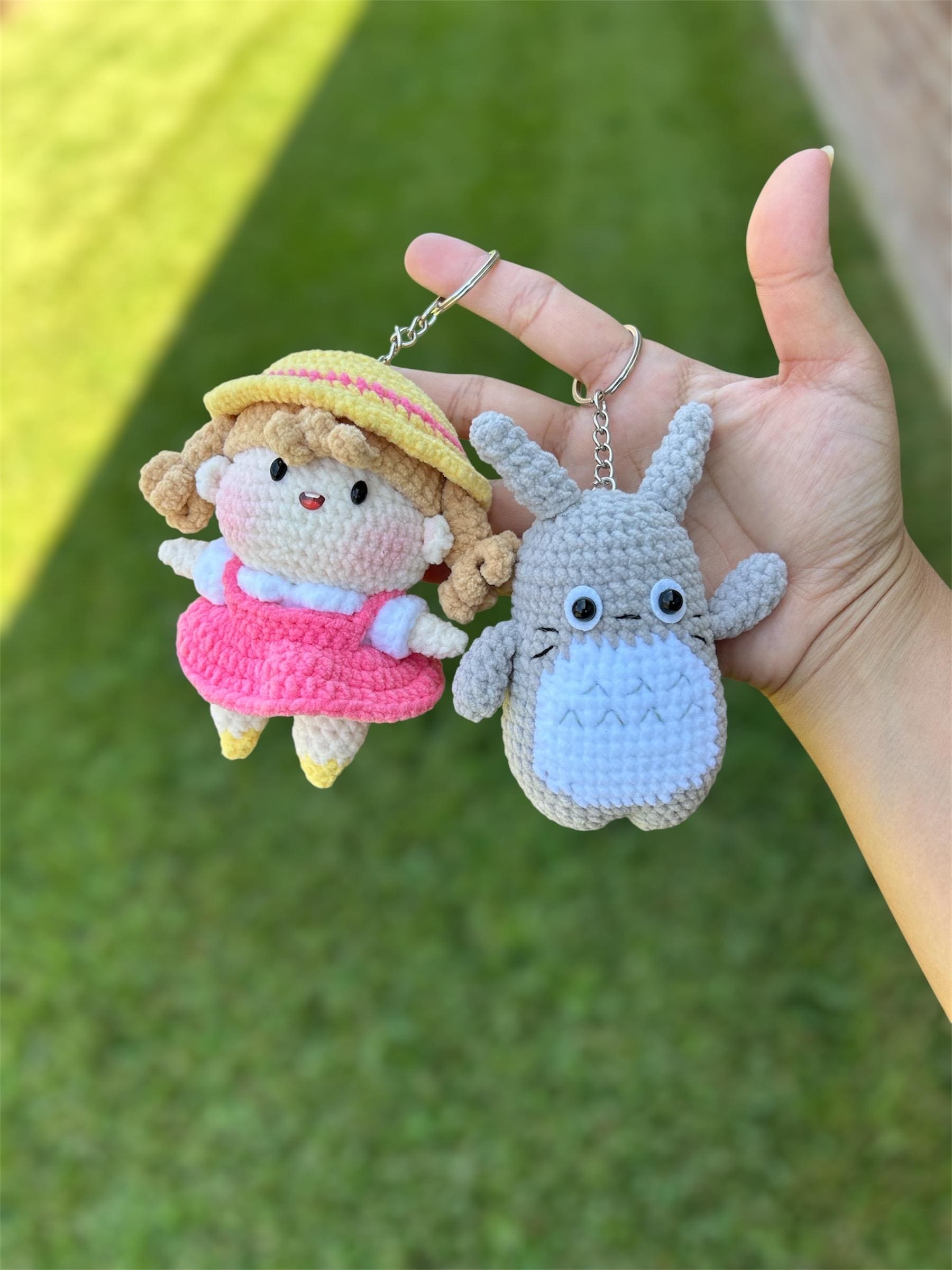 Totoro keychain crochet - Etsy 日本