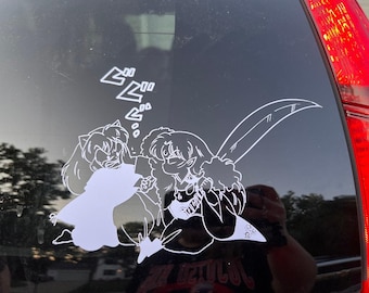 Anime Inspired Car Decals, Bumper Stickers