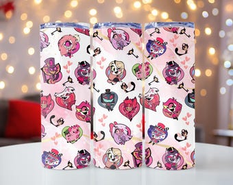 20 Oz Skinny Tumbler, Anime Sublimation Design PNG, Manga Panel Collage, Straight Tumbler, Anime Digital Download, Instant Download