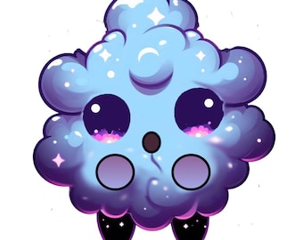 Modelo prefabricado en vivo 2D totalmente armado de Cosmic Floof