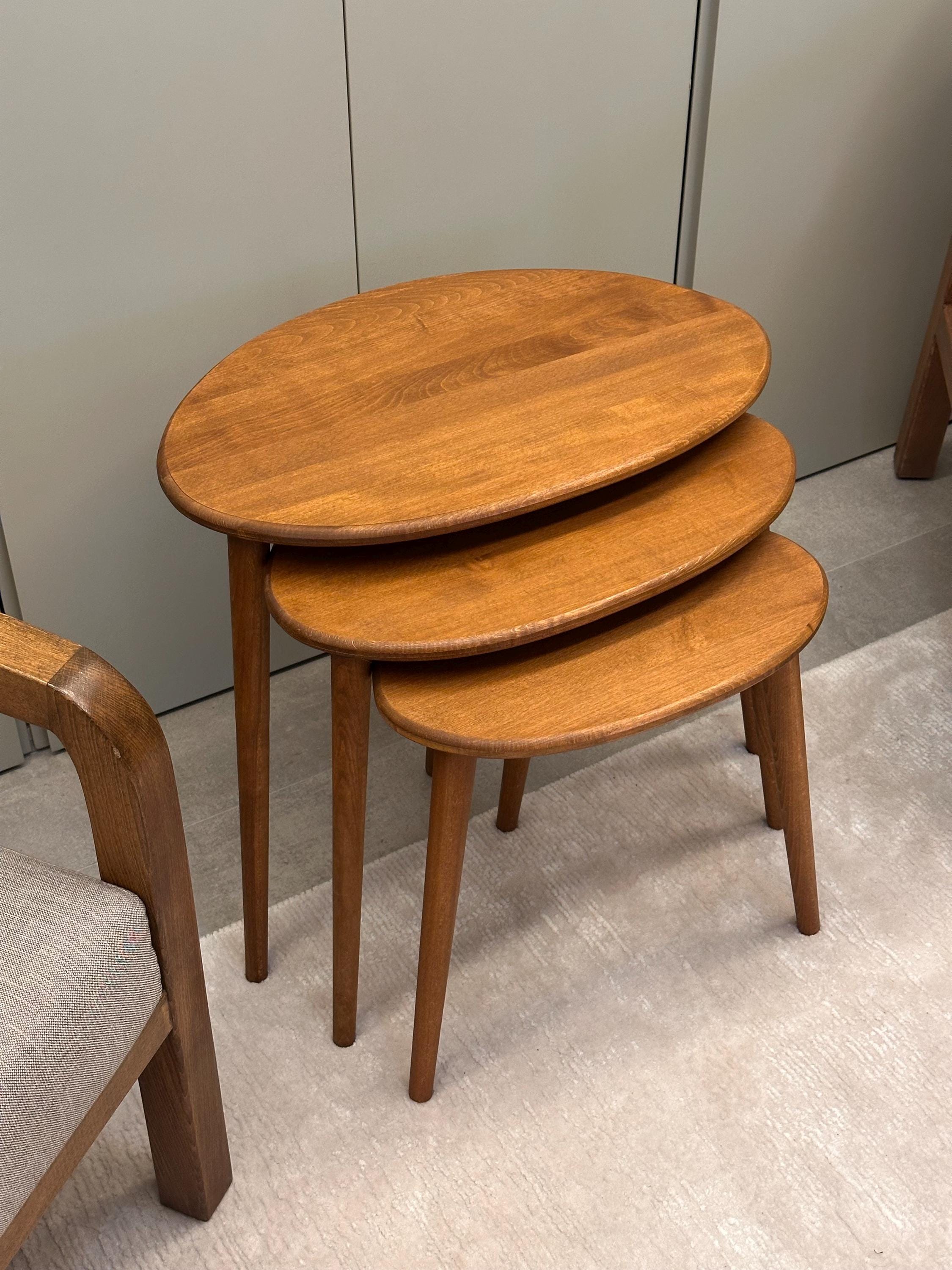 Ercol Pebble Table - Etsy Ercol Pebble Table - Etsy