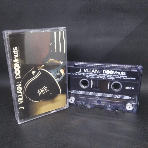 DJ DOOM & NUTSO IT'S JUST BEGUN 750枚限定 J Villain Doomnuts MF Doom Cassette Tape - Etsy