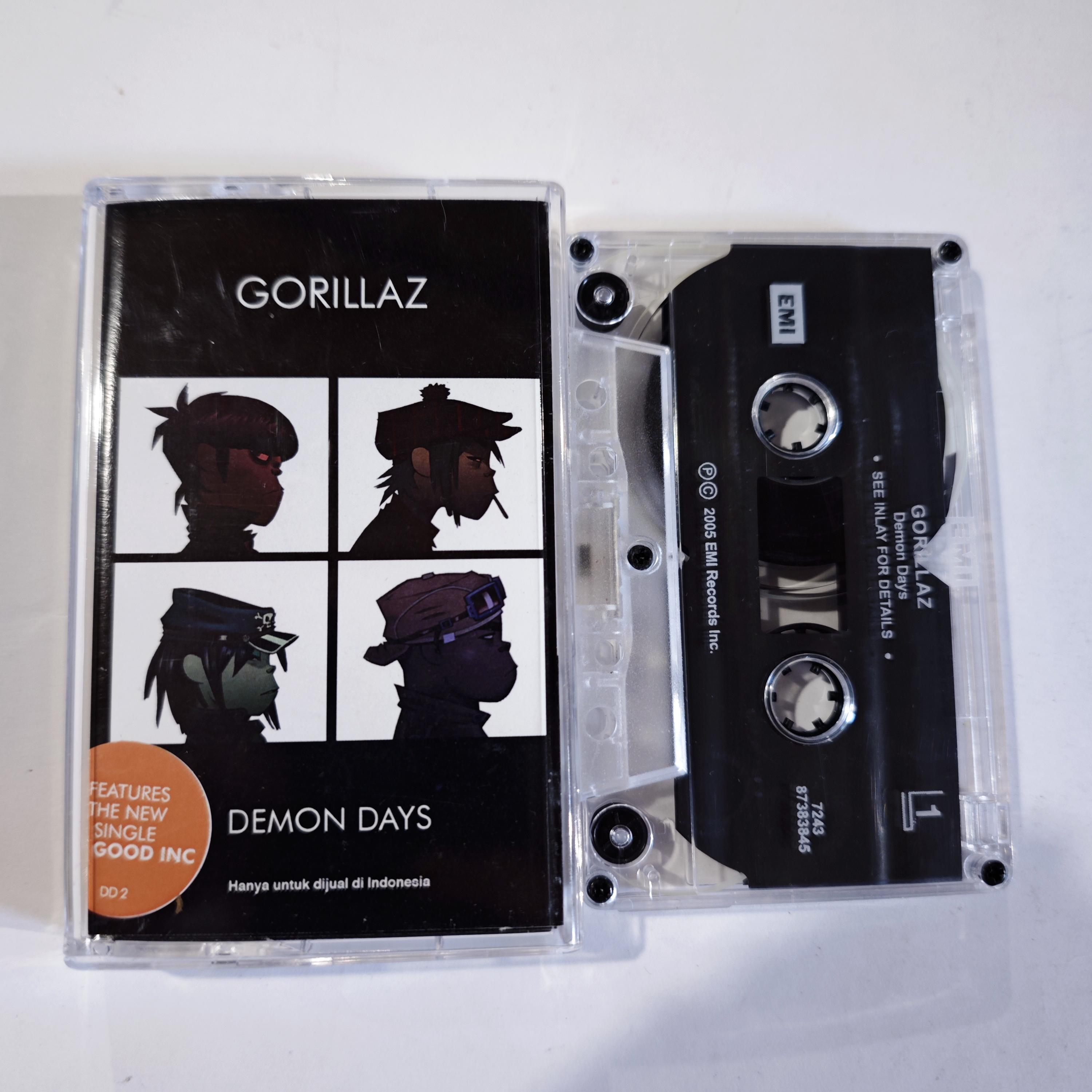Demon Days by Gorillaz Cassette Tape Indonesia Official