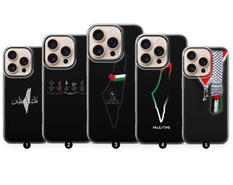Palestine Flag Phone Case: Gaza, Prayer, Justice - iPhone, Samsung, Pixel