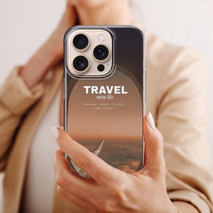 Travel Air Plane Phone Case in Travel and Travel World Map Cover für iPhone 16 Pro,15,14,13,Pixel 9,8A,Samsung S25+,S24 fe,S23,S22,A56,A55,A36