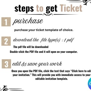 Printable Zoo Tickets Template, Animal Lover Gift, Gift Voucher, Kids ...